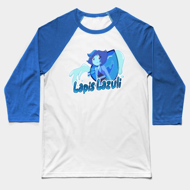 Lapiz Lazuli Baseball T-Shirt by CherushiMetsumari